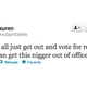 Illustration for article titled Twitter Racists React to 'That Nigger' Getting Reelected